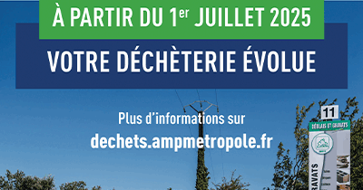 Votre déchèterie évolue !