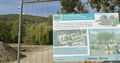AMÉNAGEMENT DU TERRITOIRE | Les berges de l’Huveaune s’embellissent !
