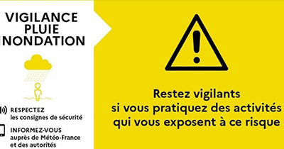 MÉTÉO : Vigilance jaune orages et pluies inondations⚠️