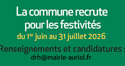 RECRUTEMENT | Jobs d’été