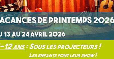 VACANCES DE PRINTEMPS | Sous les projecteurs avec l’IFAC !