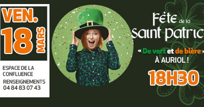 FESTIVITÉS | Célébrez la Saint-Patrick à Auriol
