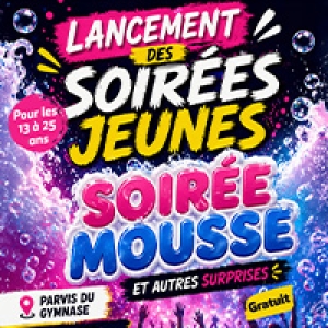 Soirée mousse : lancement des soirée jeunes