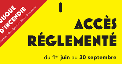 Vigilance feux de forêt | Accès aux massifs forestiers